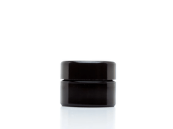 ULTRA JARS 10ml UV Glass Jar with Black Screw Top Lid