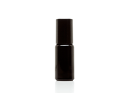 ULTRA JARS 10ml UV Glass Bottle with Stainless Steel Roller Ball Cap