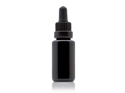 ULTRA JARS 20ml UV Glass Bottle with Glass Pipette Dropper Cap
