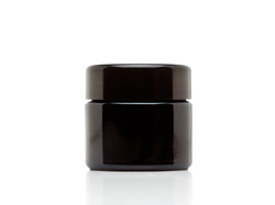 ULTRA JARS 30ml UV Glass Jar with Black Screw Top Lid