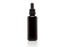 ULTRA JARS 50ml UV Glass Bottle with Glass Pipette Dropper Cap
